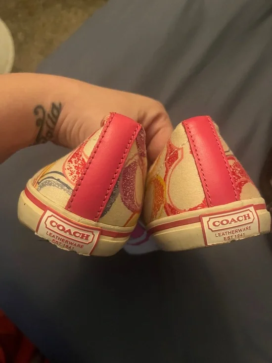 Coach Kaycee Poppy Dream Signature C Slip-On Sneakers - Picture 3 of 5
